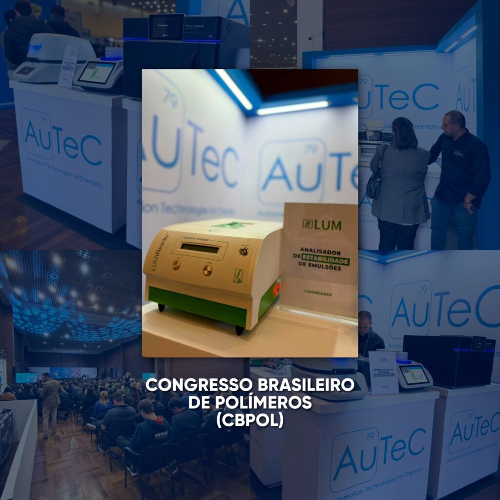 AuTeC apresenta tecnologias para análise e processamento de polímeros no 18º CBPol